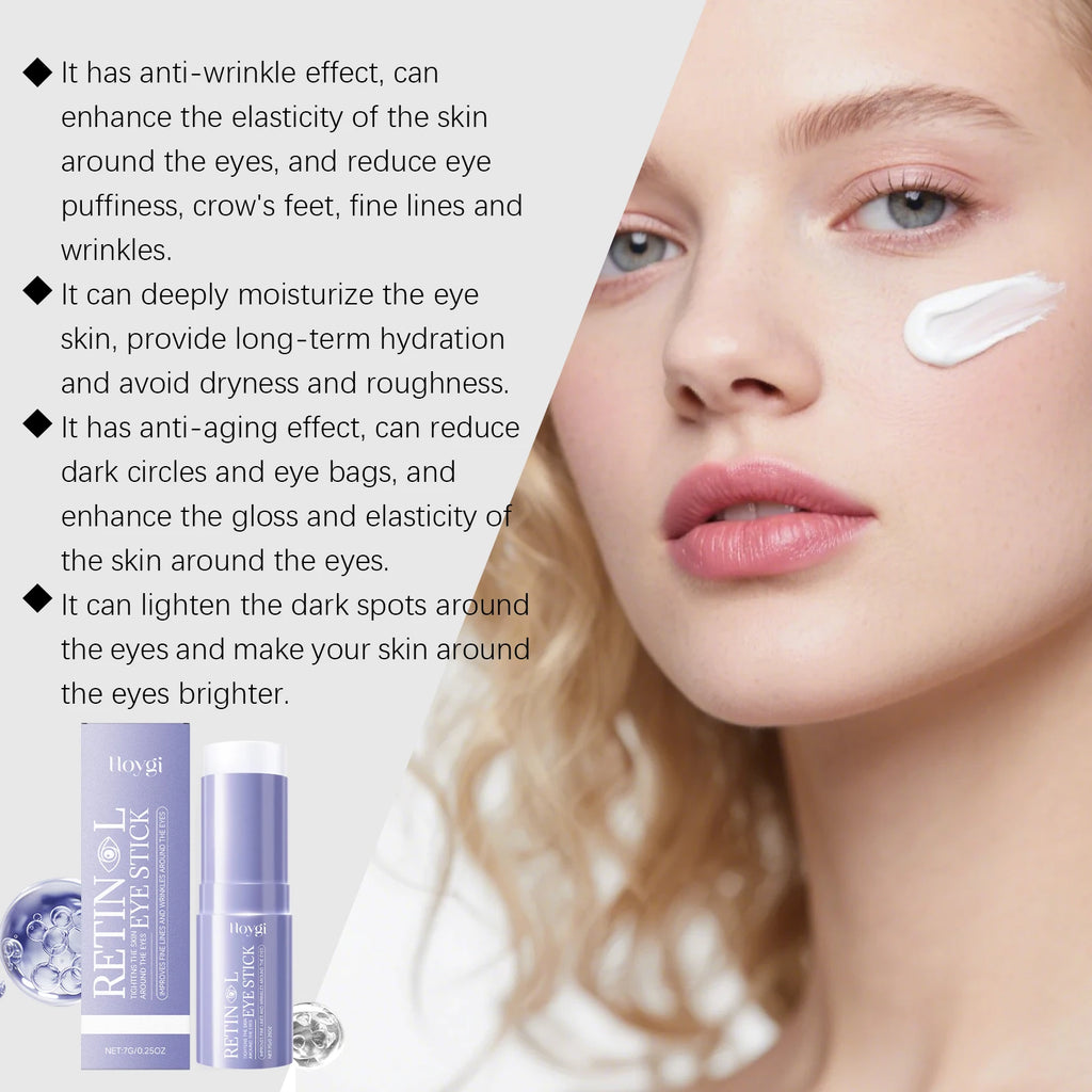 Hoygi Retinol Eye Cream Stick – Dark Circles & Anti-Aging Retinol Eye Cream Oasis Select
