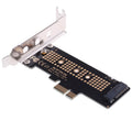 NVMe PCIe M.2 NGFF SSD to PCIe x1 adapter card PCIe x1 to M.2 card with bracket Oasis Select One Size