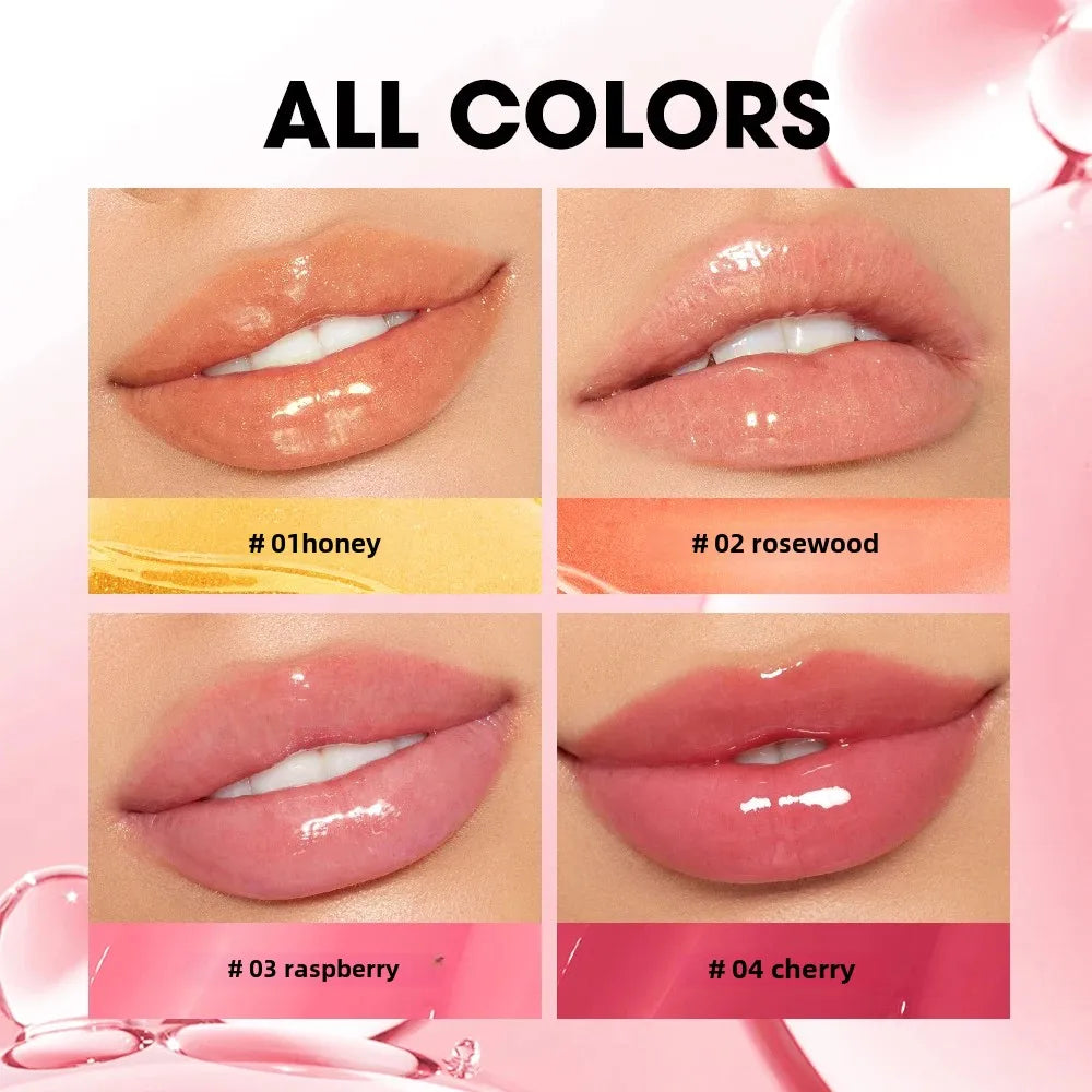 O.TWO.O Lip Oil Gloss Plumper – Non-Sticky Moisturizing Shine