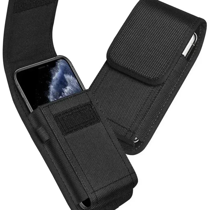 1/2/3pcs Tactical Cell Phone Pouch with Free D Shaped Buckle Protable Wallet Card Waist Pack Outdoor Sports Nylon Carrying Case Oasis Select