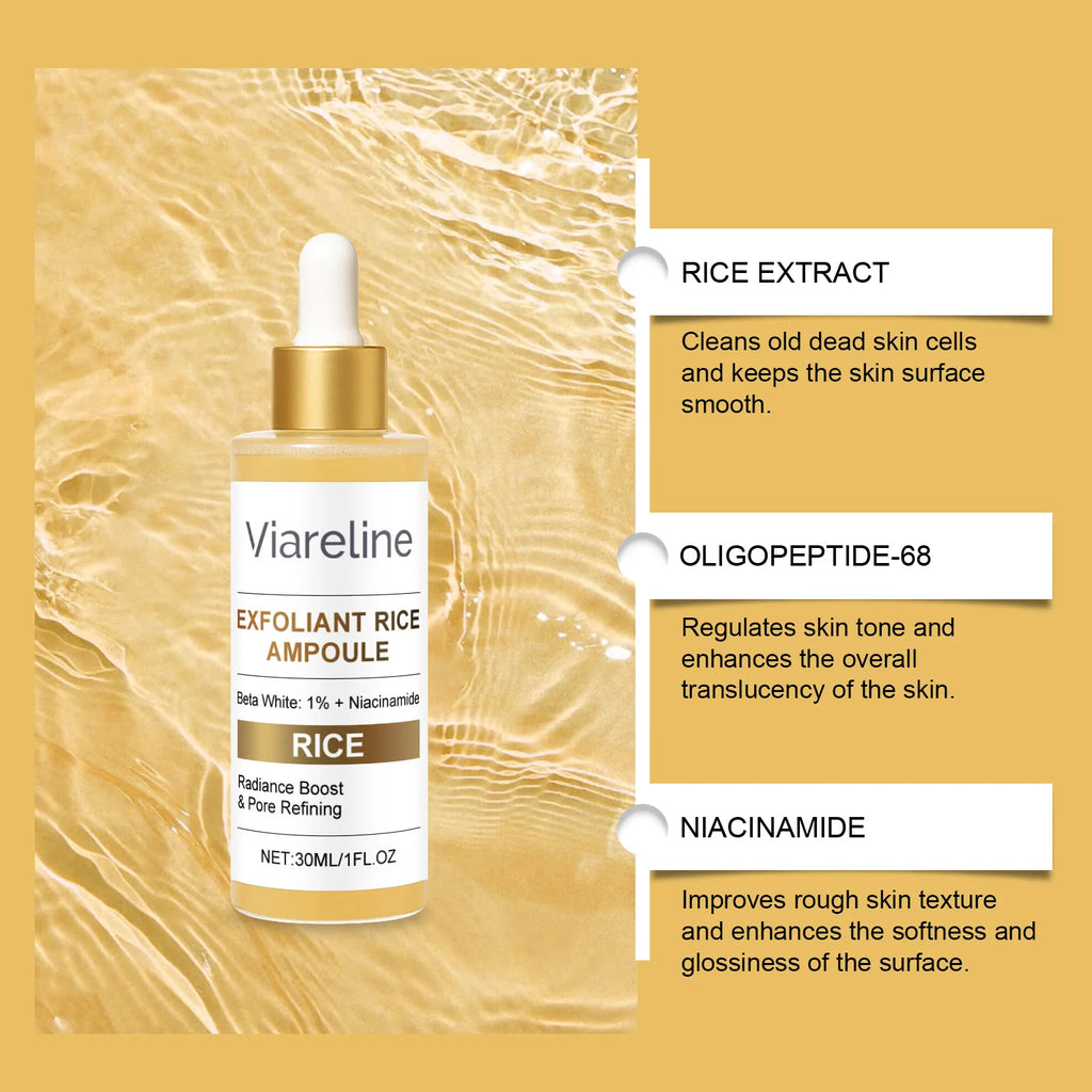 Rice Essence Exfoliating Serum – Hydrating & Pore-Refining