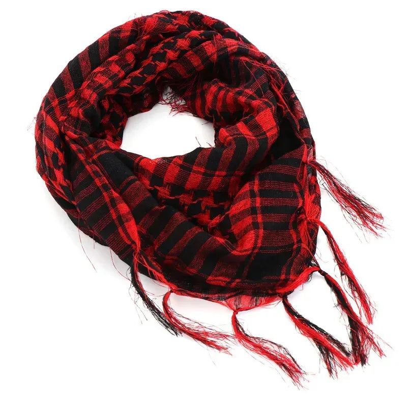 1/2/3Pcs Keffiyeh Tactical Desert Scarf Wrap Shemagh Head Neck Arab Scarf Keffiyeh Scarf Wrap For Men And Women Oasis Select