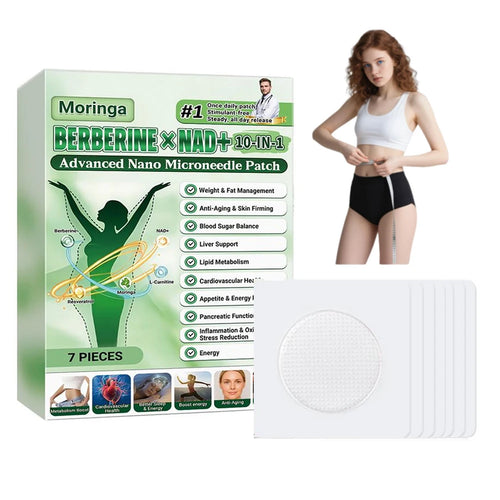 10-in-1 Nano Microneedle Patch Natural Gentle Patches Moisturizing Skin for Women Men Firming Nano Microdarts Patches 0.2mm Oasis Select