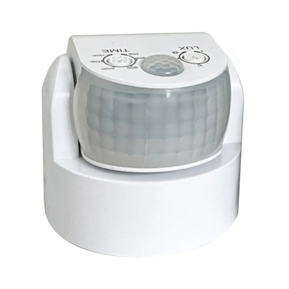 AC 220V-240V Automatic PIR Infrared Motion Sensor Detector Double Probe Induction Movement Light Switch Outdoor IP65 180 Degree Oasis Select White