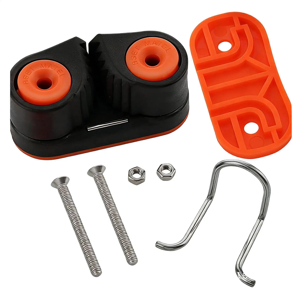 Carbon Fiber Cam Cleat With Ball Bearings Composite Rope Lock For Marine Sailing 1PC Sailboats Kayak Cam Cleat Cable Clamps Oasis Select