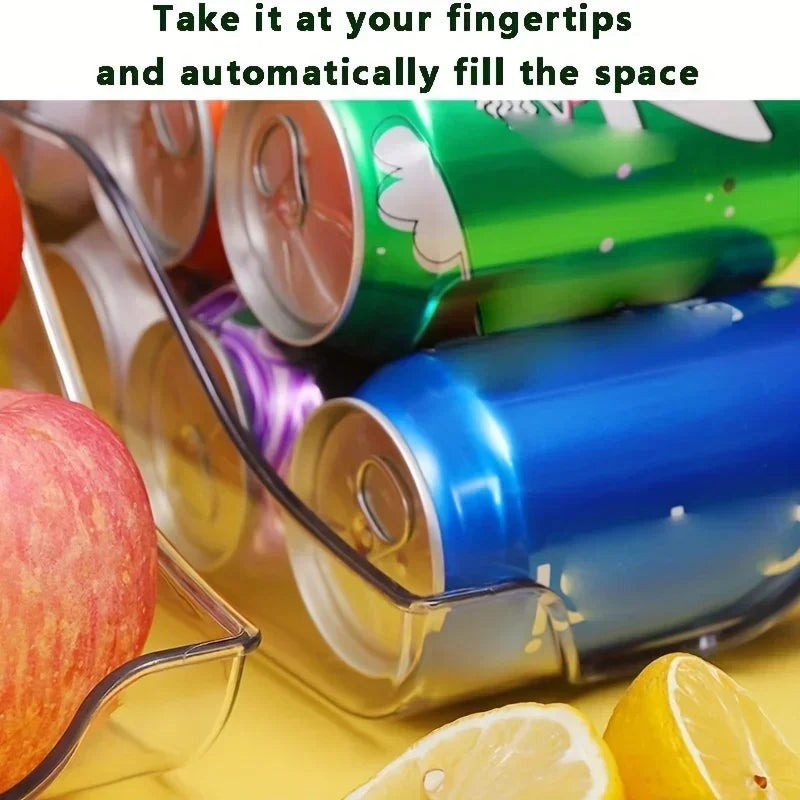 Refrigerator Organizer Bins Soda Cans Dispenser Bins Can Dispensers Auto Rolling Dispenser Fridge Organizer Pantry Organizer Oasis Select