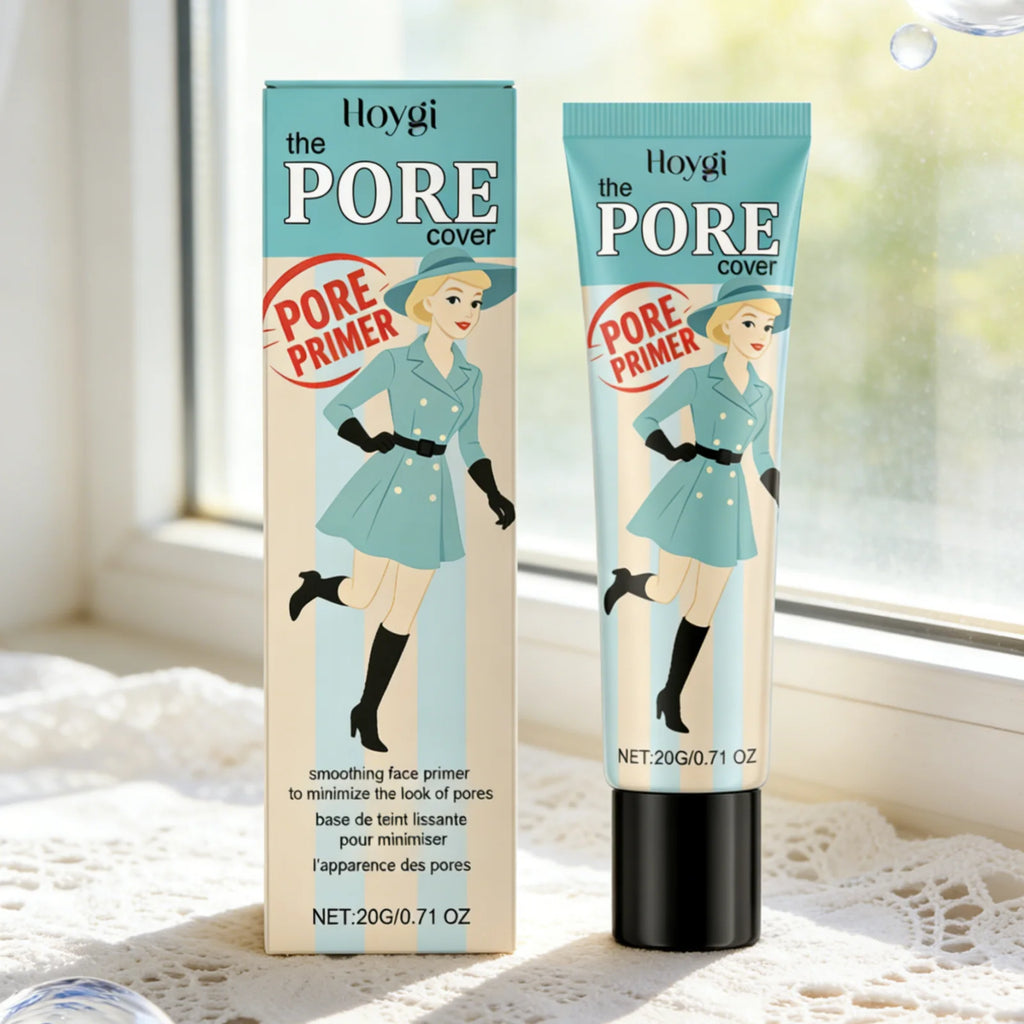 Hoygi Pore Primer Long Lasting Makeup Absorb Excess Oil Fine Texture Refresh Moisturizing Gentle Formula Smoothing Face Primer Oasis Select