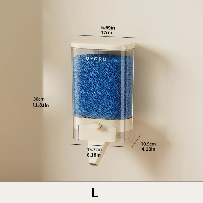 Laundry Beads Dispenser, Wall-Mounted Laundry Detergent Dispenser for Laundry Room Organization, Suitable for Laundry Scent Boos Oasis Select L
