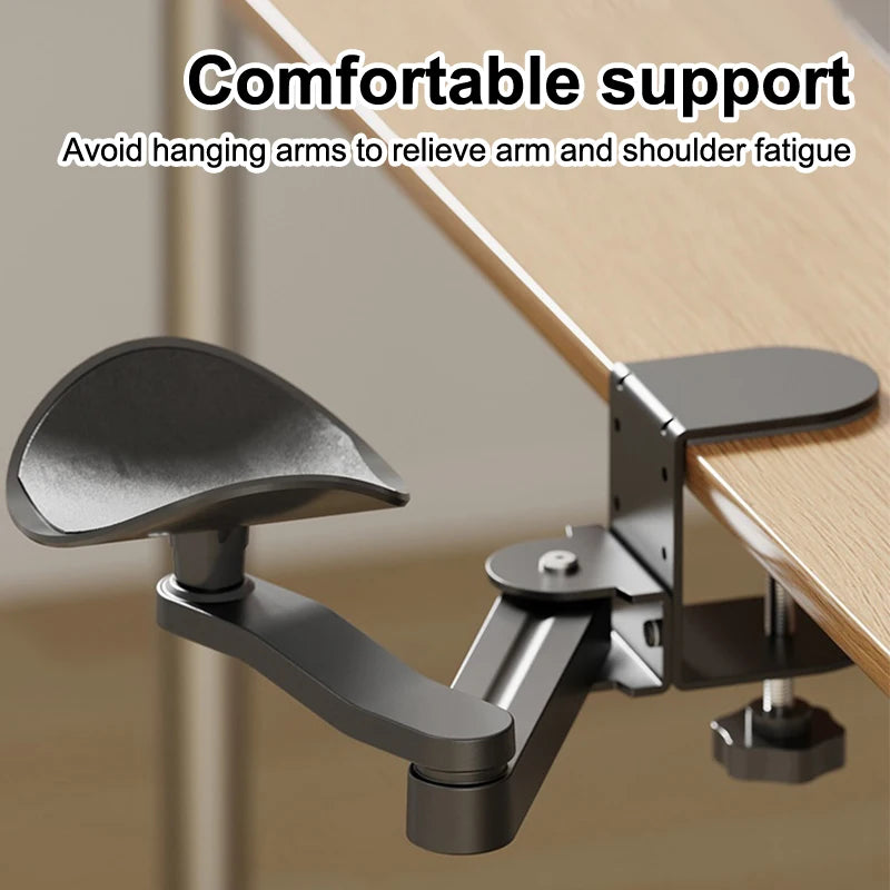 Computer Desk Arm Rest Pad Ergonomic Armrest Wrise Support Adjustable Rotate Extender Mouse Pad Armrest Bracket For Home Office Oasis Select