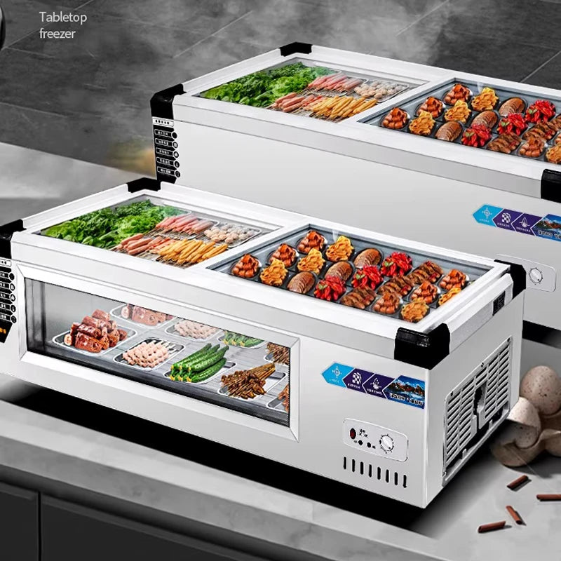 Tabletop Refrigerated Display Cabinet 1M/1.2M | Mobile Freezer