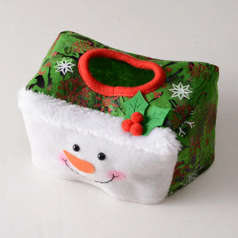 Christmas Decorative Tissue Paper Covers Christmas Desktop Ornaments Atmosphere Decoration Christmas Supplies Oasis Select Green