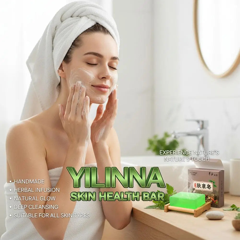 Handmade Whitening Cleansing Soap, Facial And Body Soap eliminate the unpleasant odor of the elderly Deodorization Oasis Select