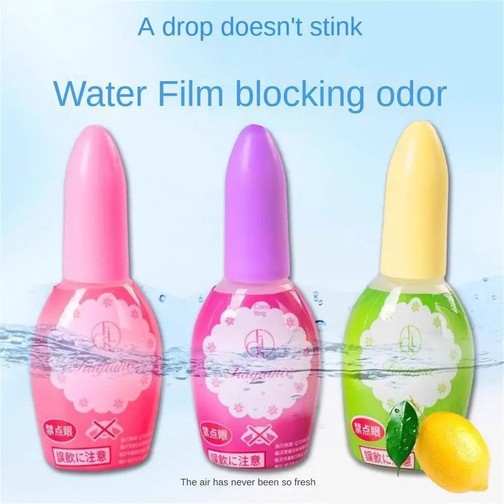 20ml Toilet Deodorant One Drop of Deodorant Fragrance Liquid Indoor Aromatherapy Air Freshener To Remove Odor Oasis Select