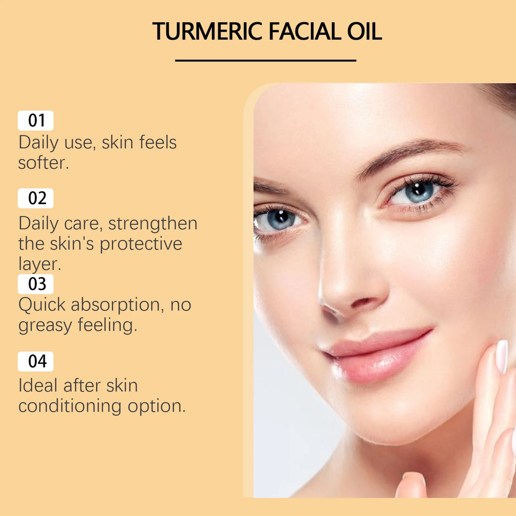 Hoygi Turmeric Facial Essence Oil – Brighten & Fade Dark Spots Facial Essence Oil Oasis Select