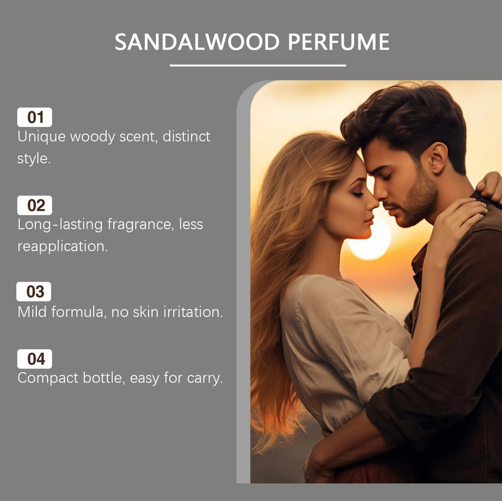 Sandalwood Forest Couple Eau de Toilette | Woody Fresh 50ml Eau de Toilette Oasis Select