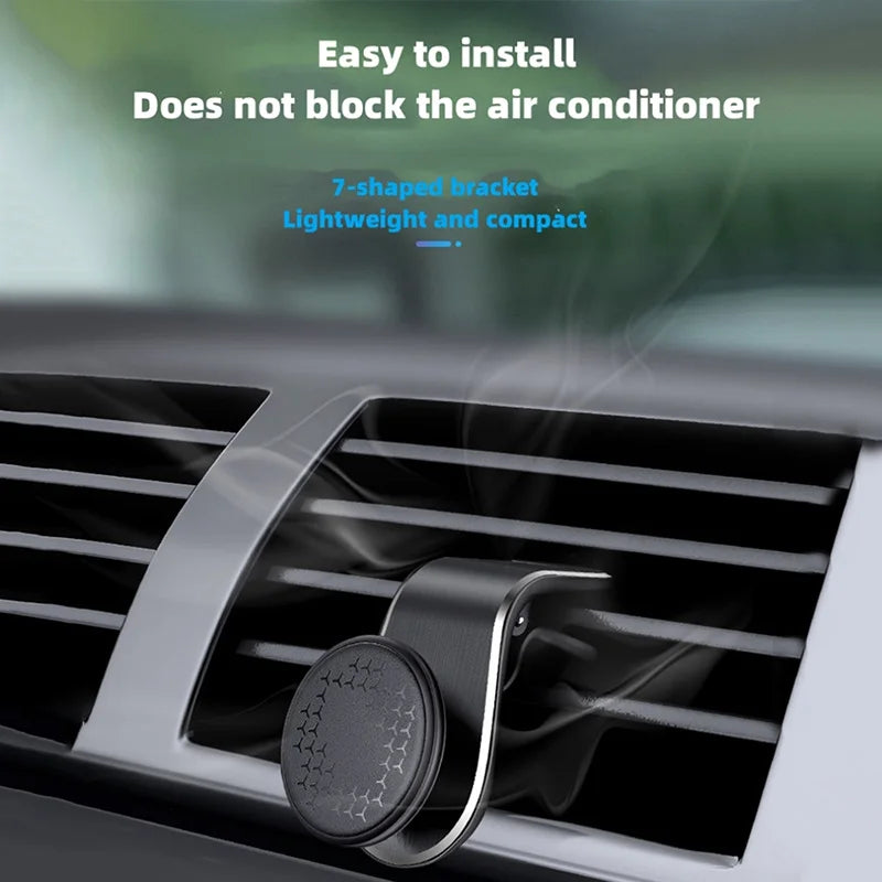 Magnetic Car Phone Holder Stand Air Vent Magnet Car Mount GPS Smartphone Mobile Support In Car Bracket for iPhone Samsung Xiaomi Oasis Select