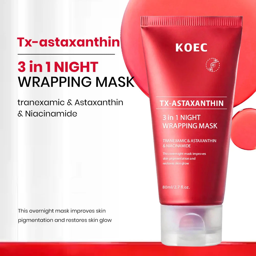 Astaxanthin Overnight Wrapping Peel Mask – Deep Moisturizing