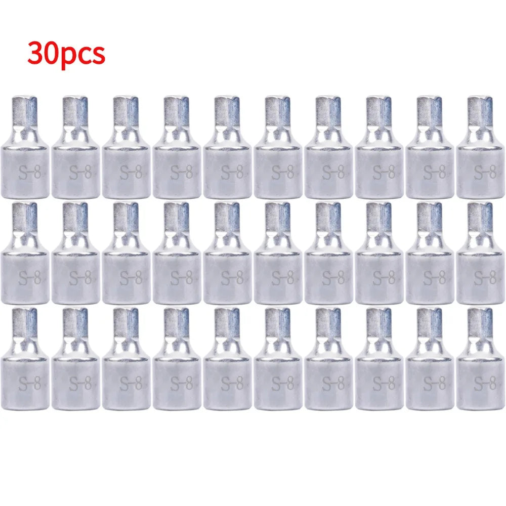 Professional 8mm Square Oil Sump Drain Plug Key Tool Remover Fit For Renault Peugeot Oil Pan Drain Screw Disassembly Tool Oasis Select 30pcs