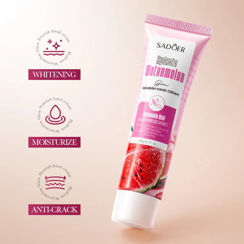 SADOER Niacinamide Watermelon Hand Cream 3-Pack | Moisturizing Hand Cream Oasis Select