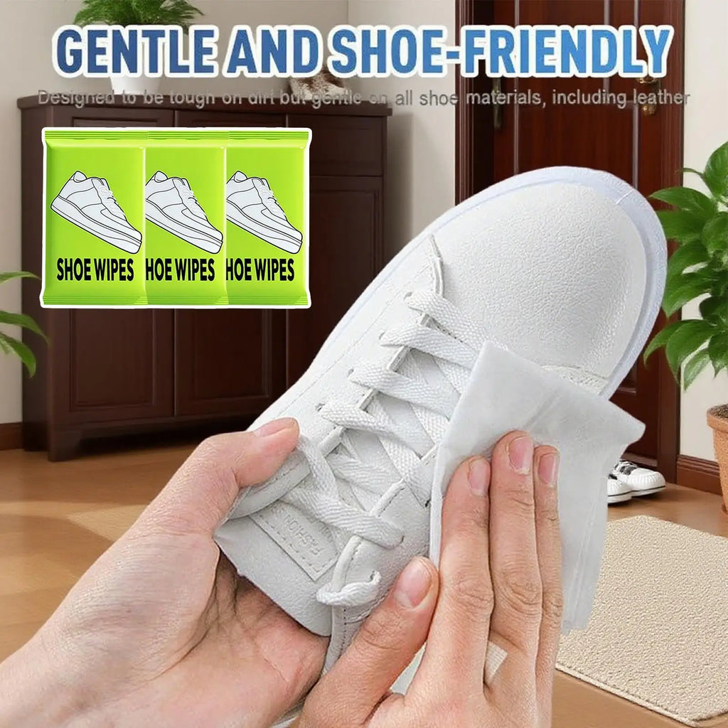 Sneakers Cleaning Wipes Portable Cleaning Wipes for Sneaker Portable Shoe Cleaners for Rental Home Apartment Restaurant Hotel Oasis Select