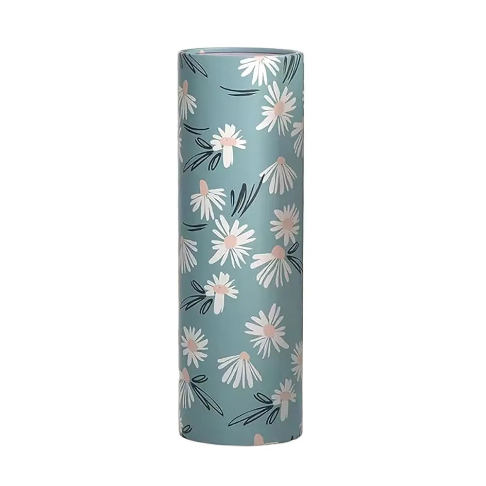 1Pcs Durable 3 Layers Car Home Tissues Holder with Flower Paper Facial Tissue Container Cylinder Box Car Interior Oasis Select Style 2