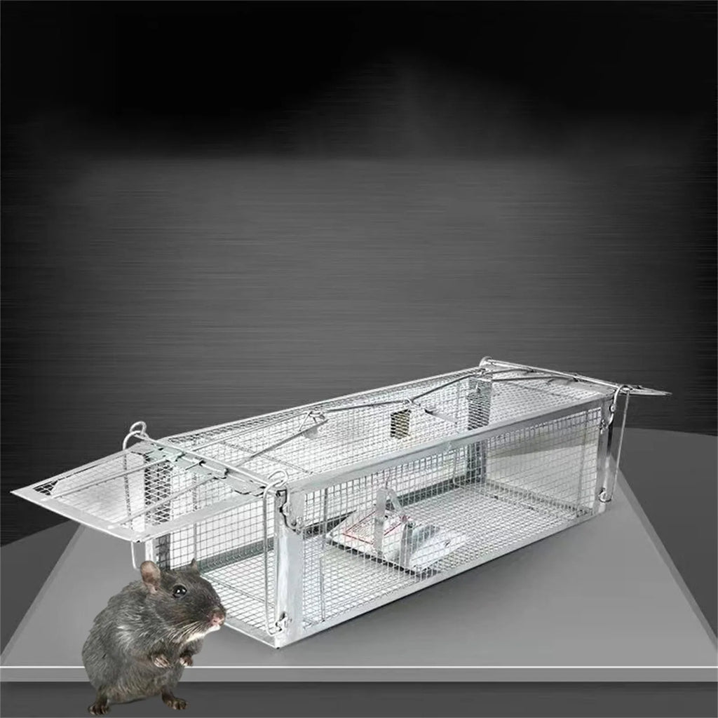 Humane Double Door Live Mouse Trap – Reusable Rat Cage Live Animal Trap Oasis Select