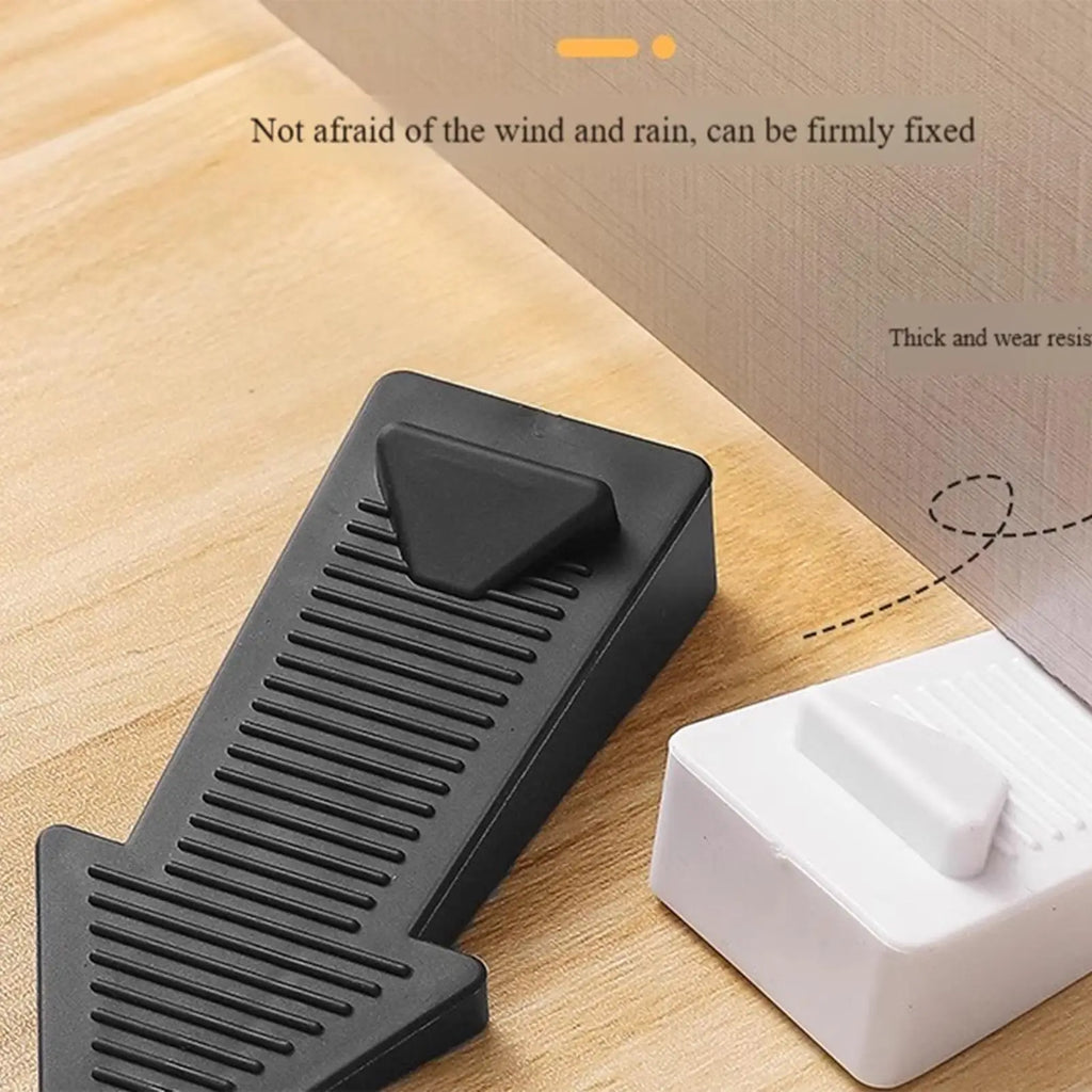 1PC door safety stopper wedge block door stopper Anti-Slip rear door retainer for home and office anti-collision stopper Oasis Select