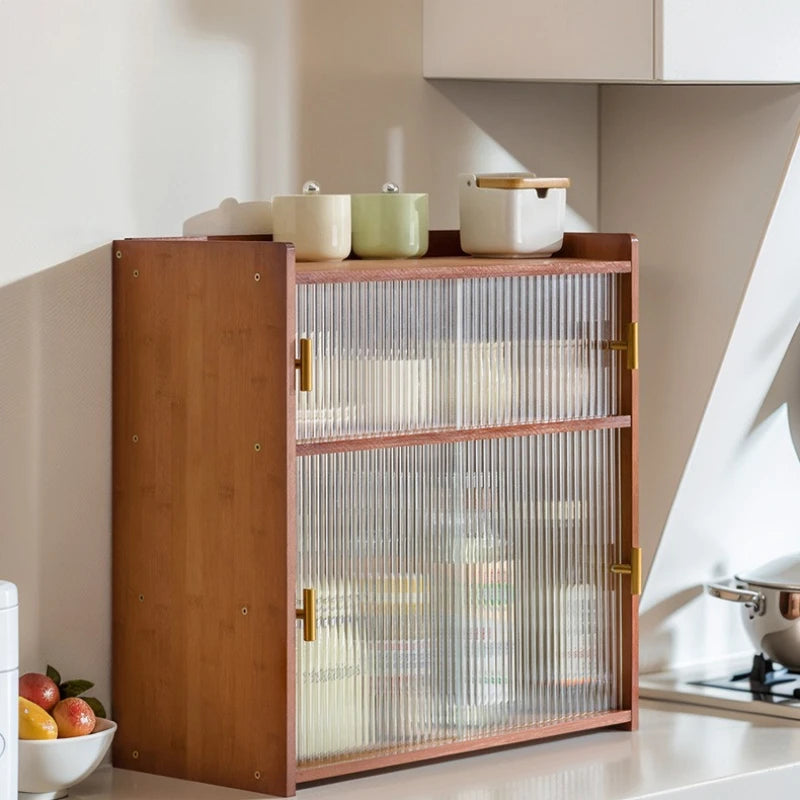 Kitchen locker countertop multi-functional square seasoning bowl storage box locker side water cup rack rack Oasis Select