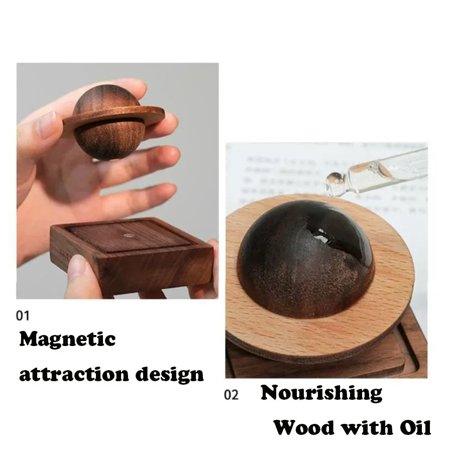 Difuser Wood Scent No Essential Oil Diffuser Jupiter Shape Home Decoration Fresh Air Present To Friend Dorm Room Essentials Oasis Select