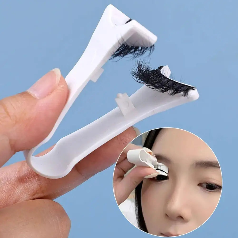 Professional Magnetic Extension Applicator False Eyelashes Tweezer Curler Clip Clamp Makeup Tools New Oasis Select