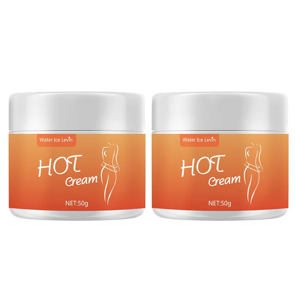 New Heat massage cream, body massage cream, fitness massage cream, improve muscle training and fitness effect 50g Oasis Select 2pcs