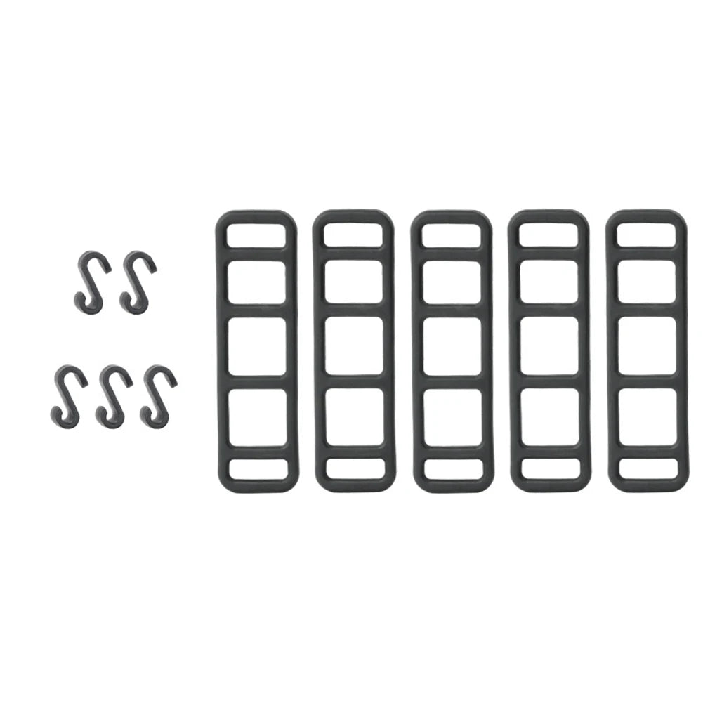 Bike Bicycle Silicone Elastic Strap Bandage Light Lamp Mount Holder 510Pcs Ideal Cycling Accessories for Every Bike Enthusiast Oasis Select C 5pcs
