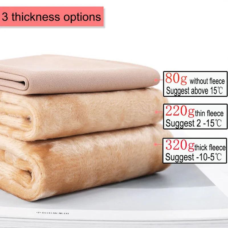 Thick Thermal Tights Stockings Women Warm Winter Sexy Translucent Pantyhose Leggings Female High Waist Elastic Slim Pantyhose Oasis Select