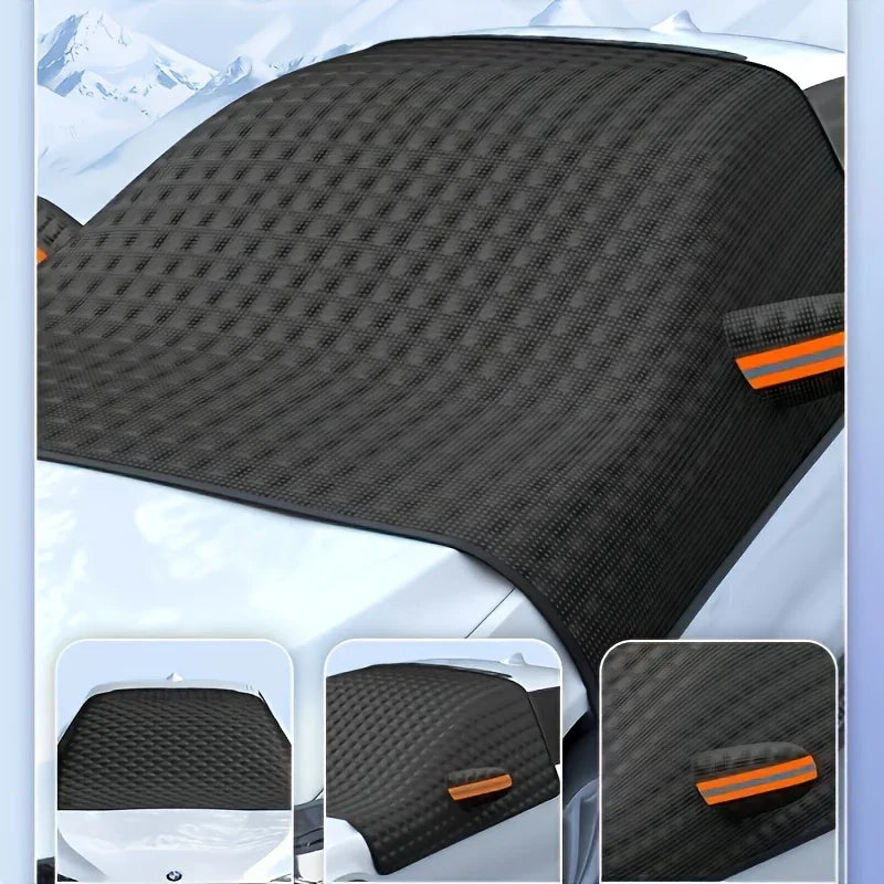 Magnetic Car Weatherproof Shield - UV, Snow, Dust Protection | Thickened Winter Frost Cover for Outdoor & Indoor Use Oasis Select