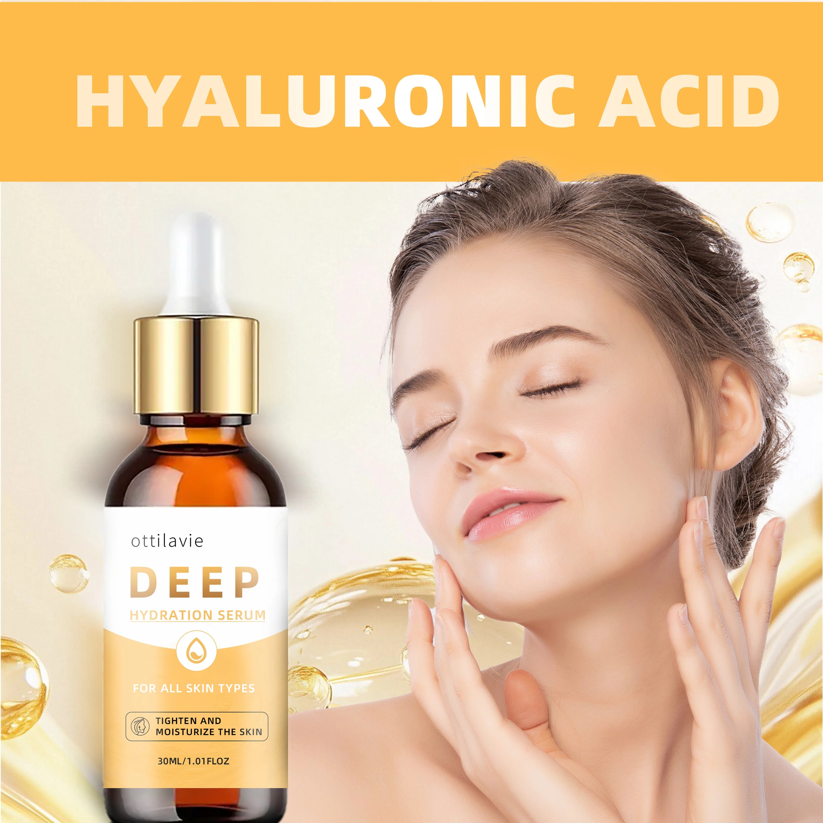 Hydrating Face Serum – Retinol, Niacinamide & Hyaluronic Acid Face Serum Oasis Select