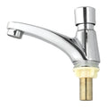 LEENKEA Self-Closing Chrome Faucet – Water-Saving Sink Tap Self-Closing Faucet Oasis Select A