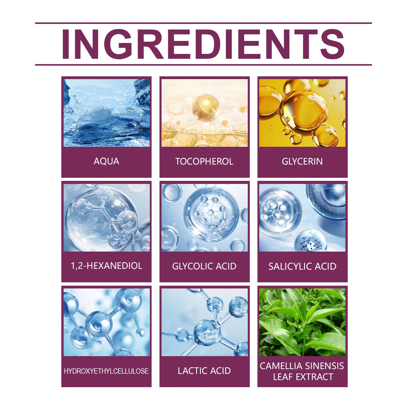 Face Serum Glycolic Acid 10% Toning Solution Fade Fine Lines Firming Improve Facial Dryness Redness Glycolic Acid Repair Essence Oasis Select
