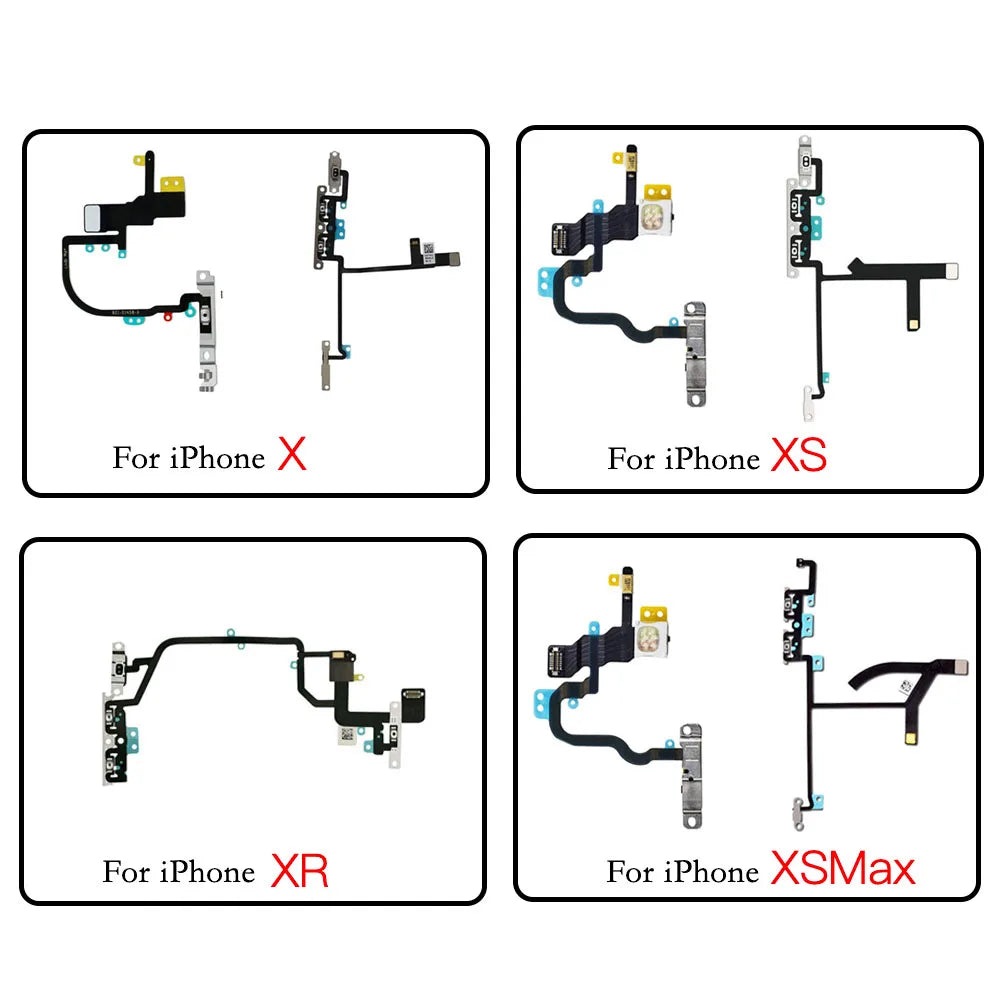 Power Button & Volume Flex Cable – iPhone X XR XS XS Max