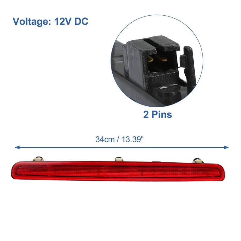 Third Brake Light For VW Transporter T5 2003-2015 7E0945097A LED High Level Mount Additional Rear Tail Stop Signal Warning Lamp Oasis Select