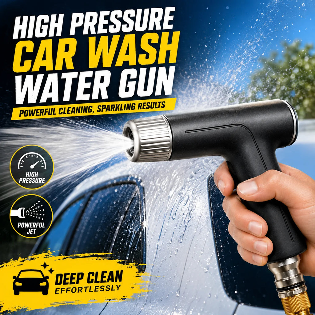 Adjustable High-Pressure Water Gun – Car Wash & Garden Nozzle Hose Spray Nozzle Oasis Select