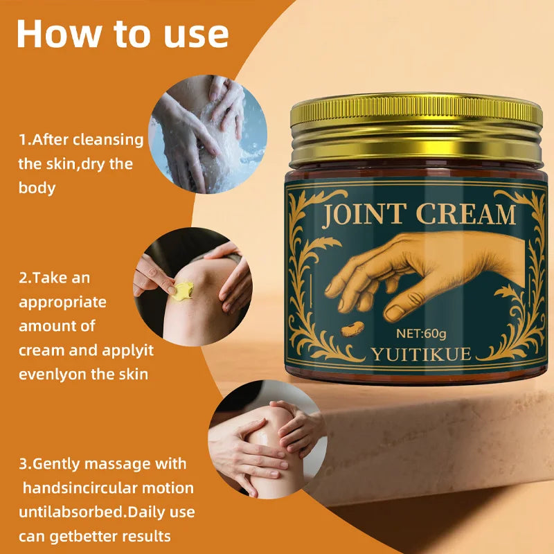 YUITIKUE Joint Care Cream 60g – Bee Venom & Hyaluronic Acid