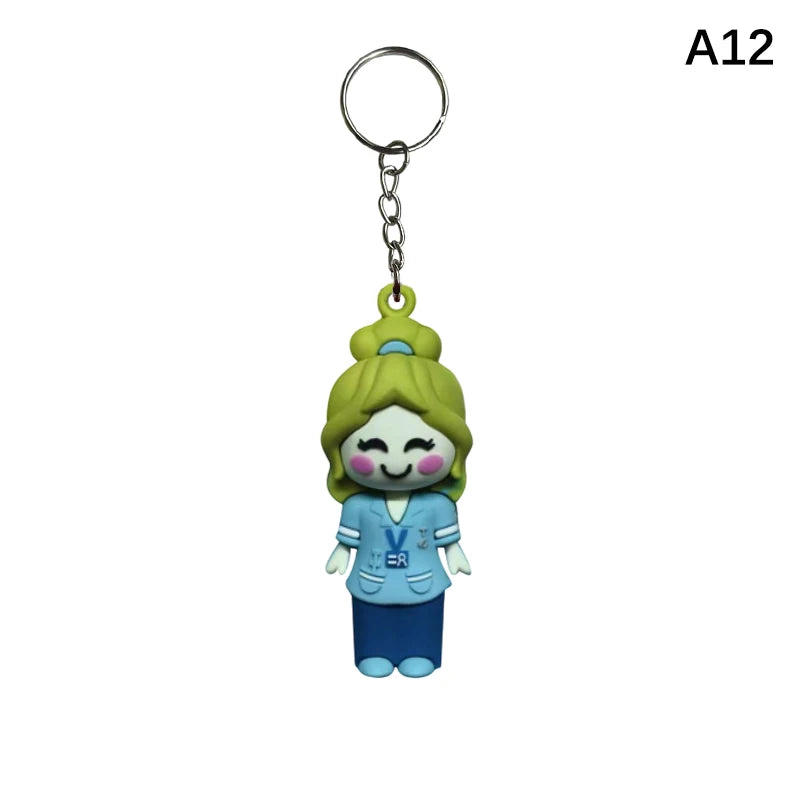 Paw Print Girl Shaped Ampoule Bottle Opener Keychain Rubber Cutter Aid Medication Vial Breaker Tool For Home Nurses And Doctors Oasis Select A12