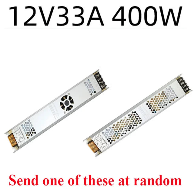 Switching Power Supply Transformers 220V AC DC Converter 12V Power Supply 24V 60W 150W 200W 300W 400W SMPS Led Driver Ultra Thin Oasis Select 12V33A 400W China Mainland 180V-265V