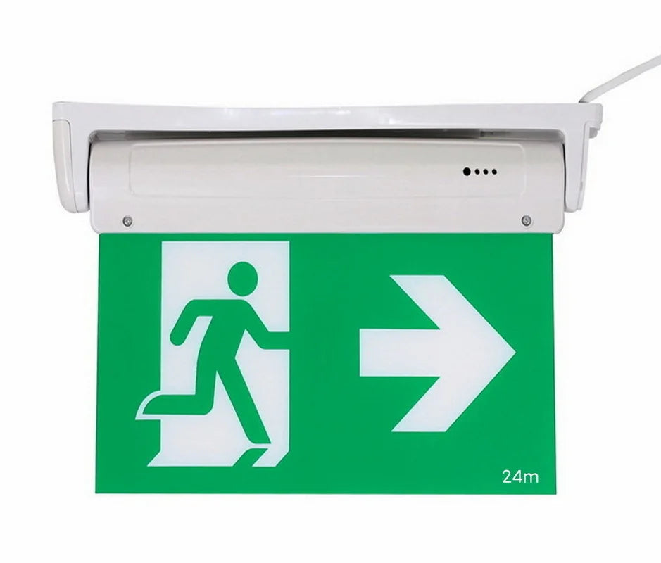 LED Emergency Exit Light Battery Backup 3W Rotatable – IP65