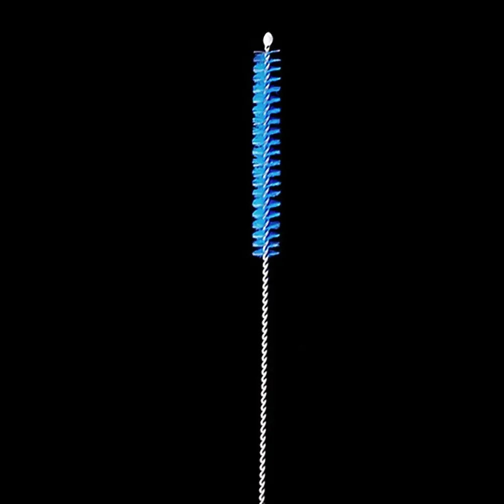 Colorful Multi-purpose Straw Cleaning Brush Nylon Bottle Accessory Glass Tube Brush Straw Cleaners for Office Kitchen Oasis Select blue-200x60x10mm