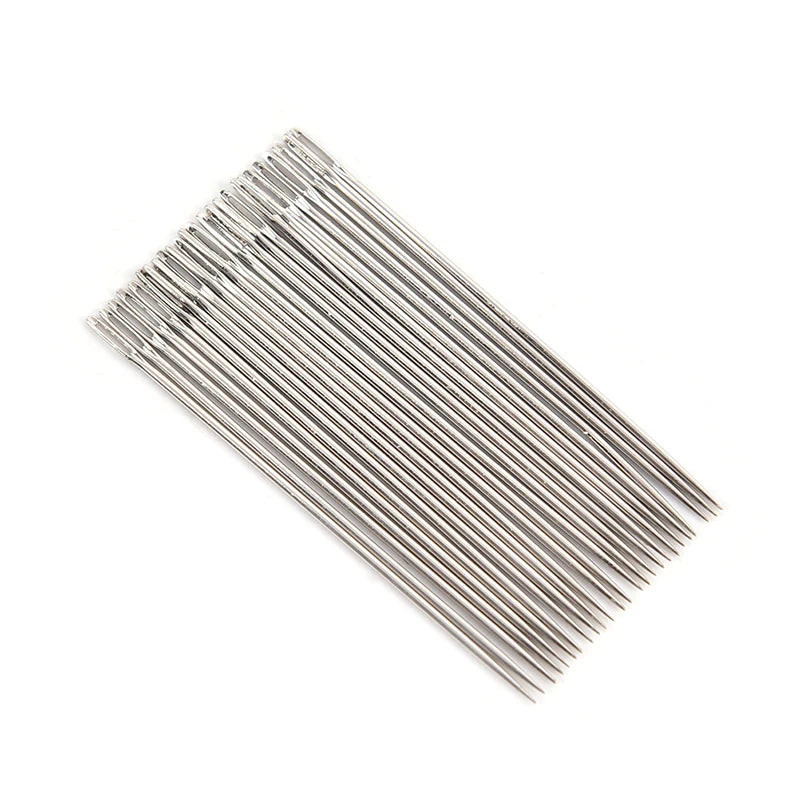 25PCS High Hardness Stainless Steel Sewing Needle Cross Sewing Clothes Needles Oasis Select 25pcs