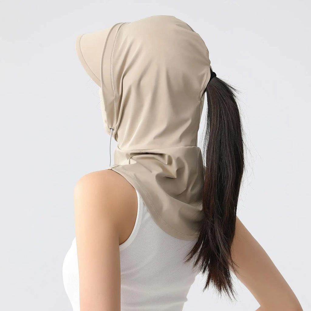 Summer UV Protection Neck Scarf Hat Cover Outdoor Wrap Cover Sports Cycling Sun Proof Mountaineering Scarf  Hat Neck Cover