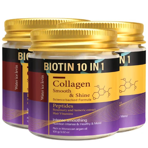 Collagen & Keratin Hair Mask – Biotin 10-in-1 Repair Formula Keratin Hair Mask Oasis Select Damage Repaired