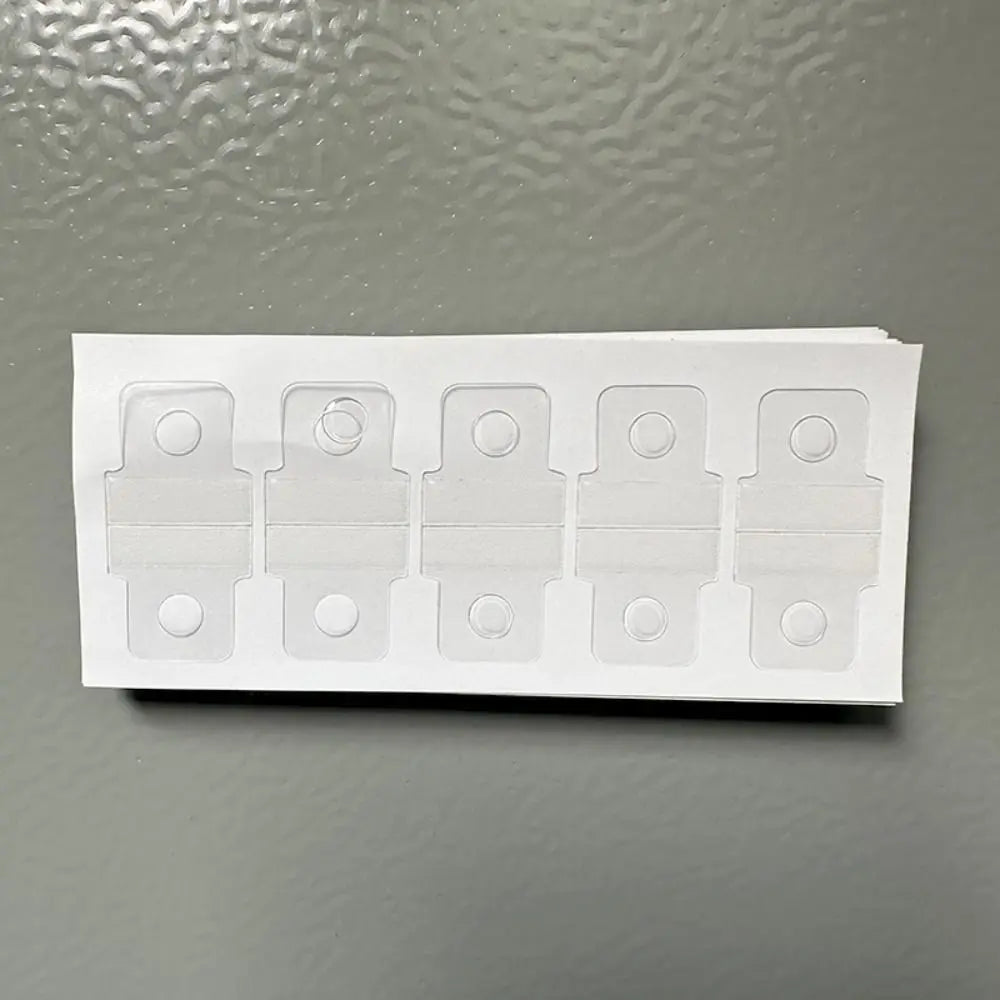 300Pcs High Quality Tear-resistant Binder Stickers PVC Multi-purpose Binder Hook Self-Adhesive Round Hole Ring Binder Stickers Oasis Select