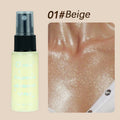 Waterproof Glitter Flash Spray – Face, Body & Neck Shimmer Body Glitter Spray Oasis Select 01 Beige
